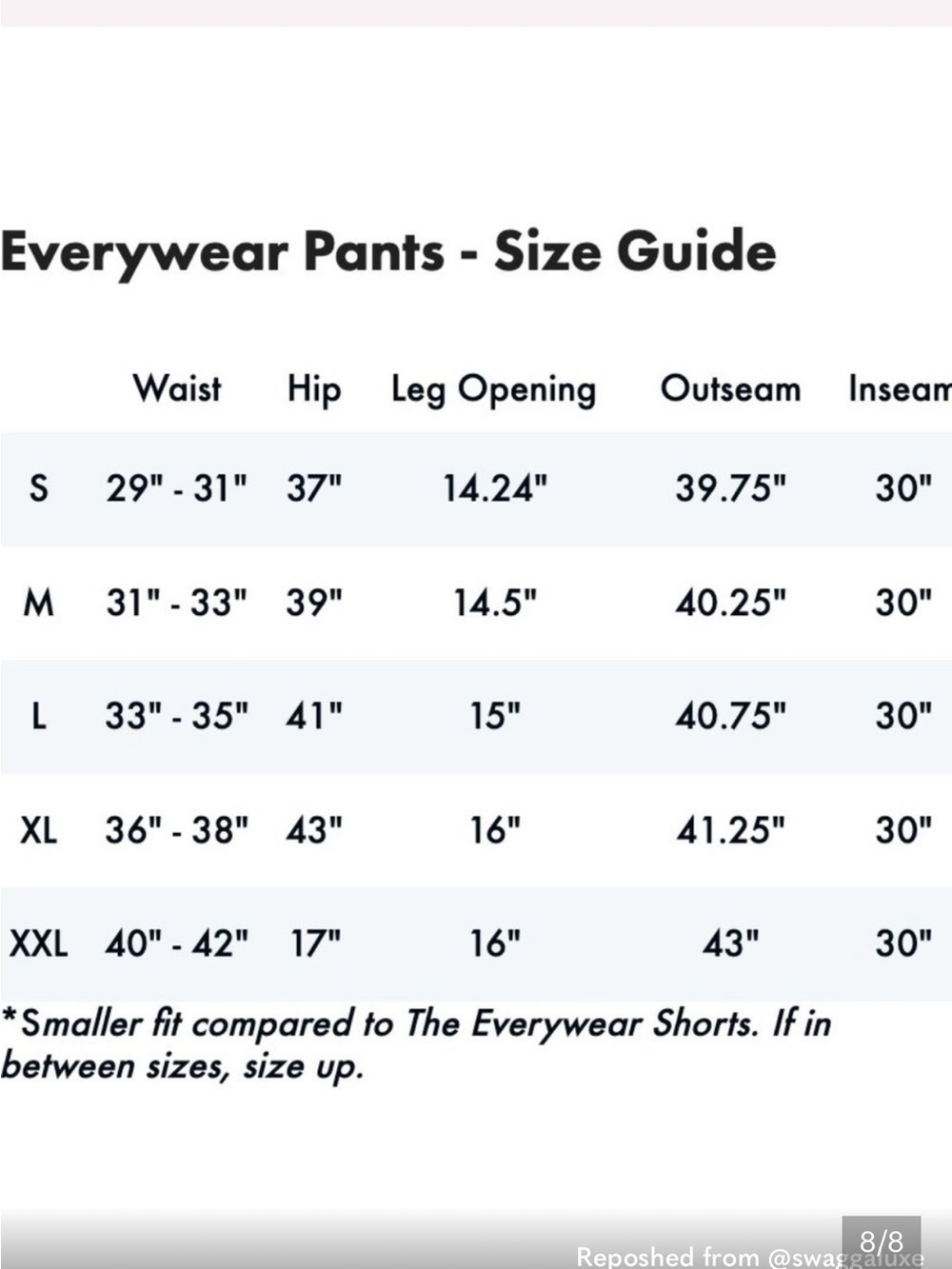 Chubbies men’s Everywhere Performance Pants size XXL - Picture 10 of 10